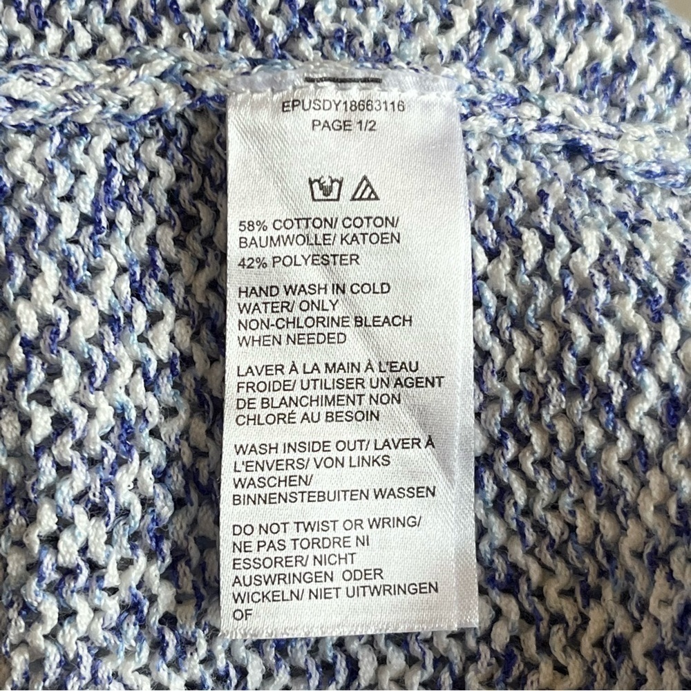 Lord & Taylor Marled Knit Boat Neck Sweater Size M - Picture 12 of 13
